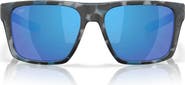 Costa Del Mar Lido 57mm Polarized Square Sunglasses