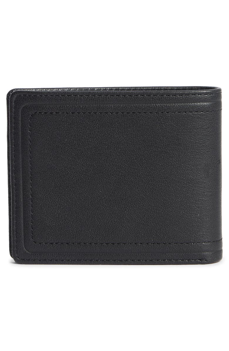 Cole Haan Claudio Leather Passcase Wallet, Alternate, color, Black