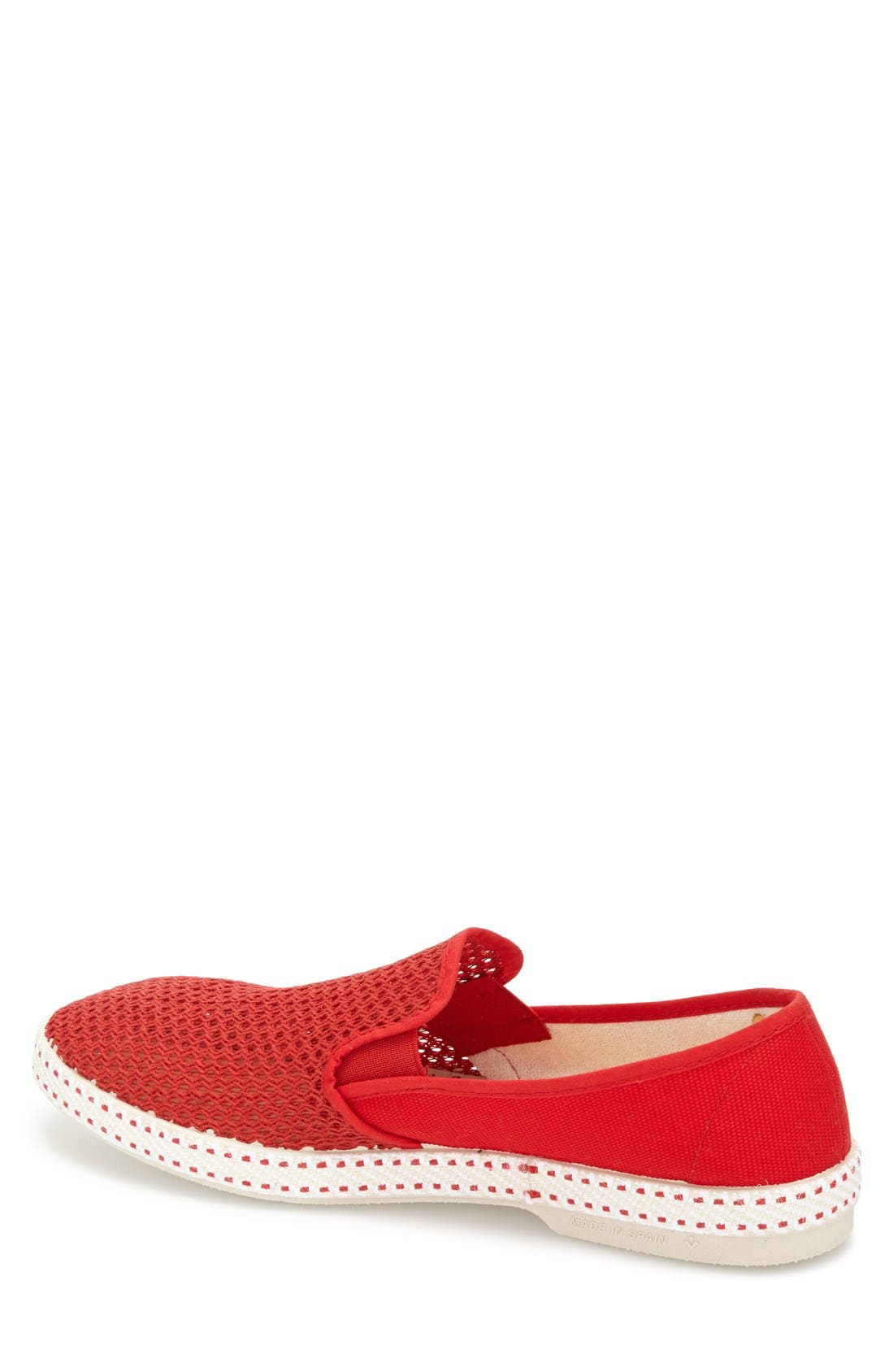 Rivieras 'Classic' Slip-On, Alternate, color, Rouge Red