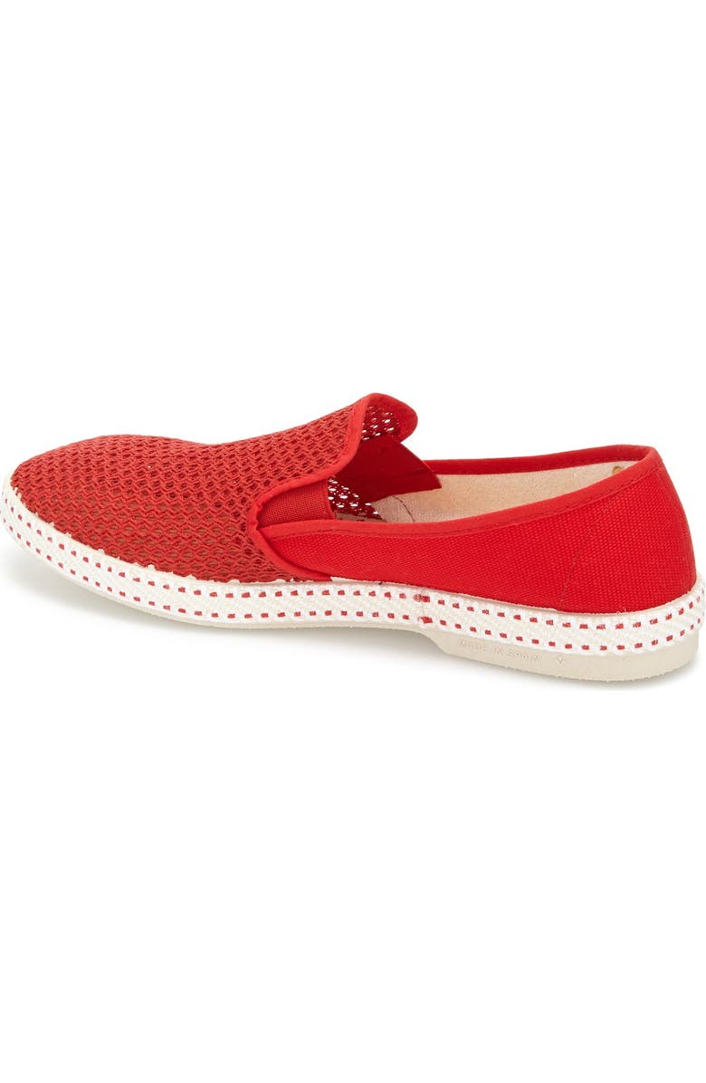 Rivieras 'Classic' Slip-On, Alternate, color, Rouge Red