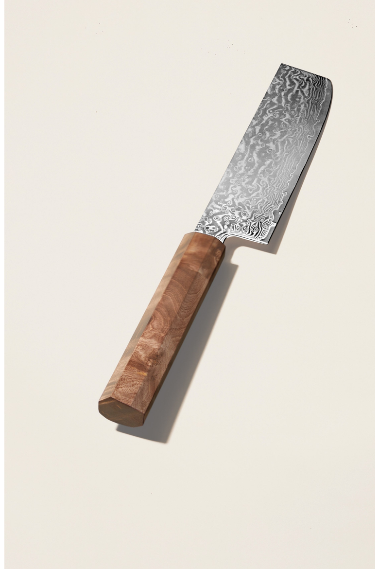 Kumo Knife Set with Knife Block, Alternate, color, Stabilized Maple