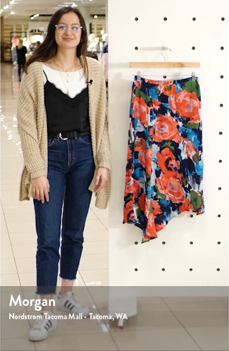 Gibson x International Women's Day Fancy Ashley Asymmetrical Flowy Midi Skirt, sales video thumbnail