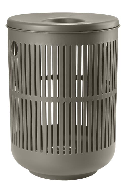 Zone Denmark Ume Laundry Basket with Lid in Taupe 