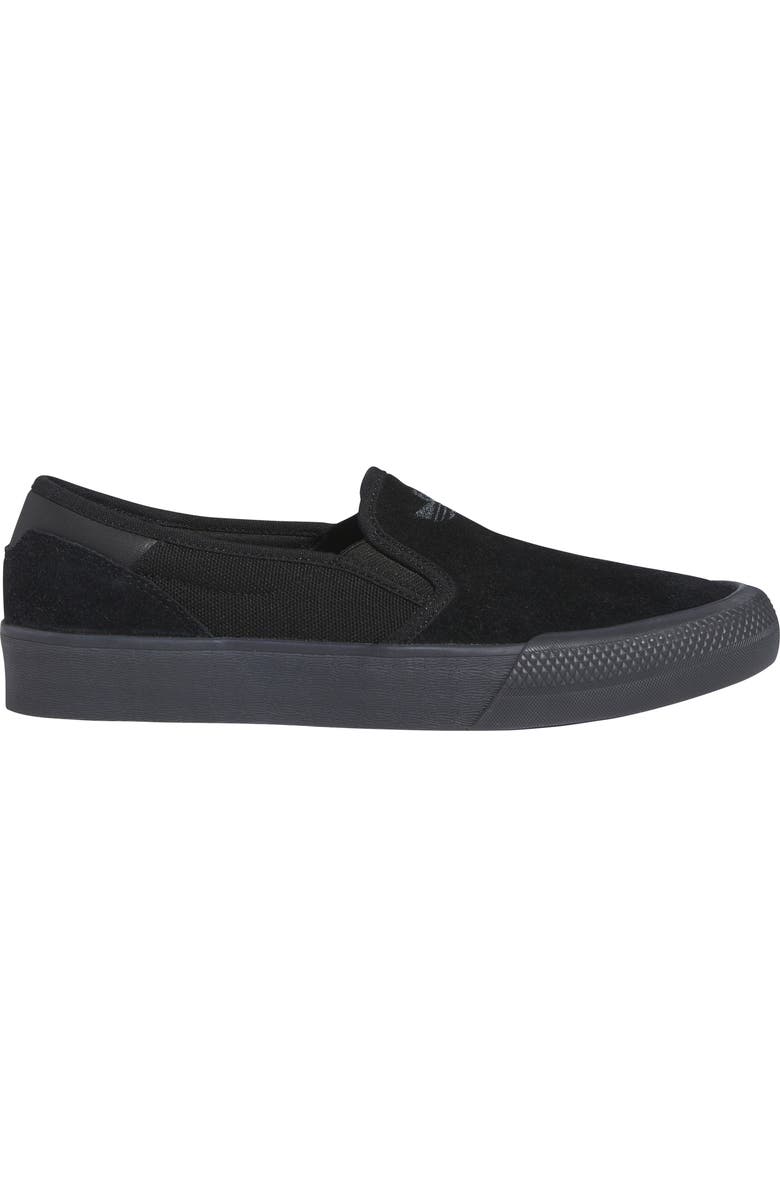 adidas Shmoofoil Slip-On Sneaker, Alternate, color, Black/ Carbon/ Black