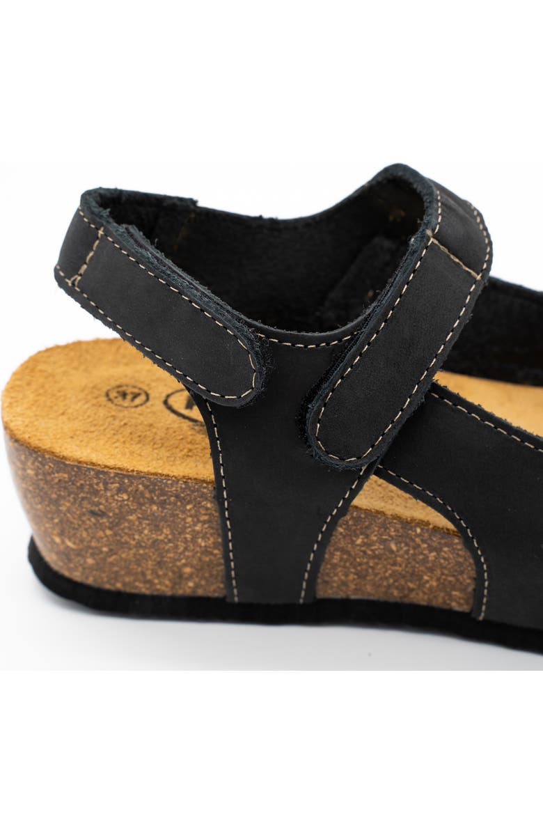 Plakton Amy Sandal, Alternate, color, Nobuck Negro