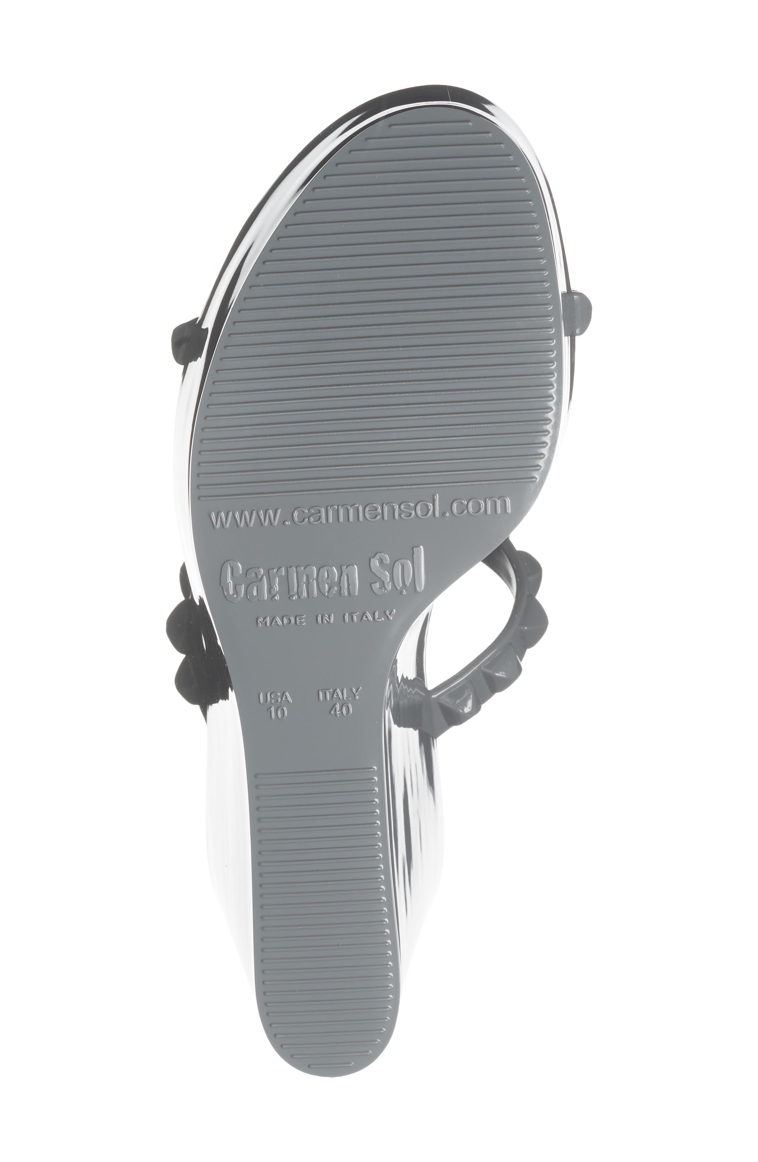 Tonino Platform Wedge Sandal, Alternate, color, GREY