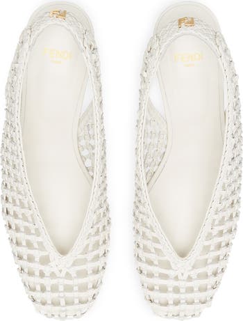 Fendi Woven Slingback Pump (Women) | Nordstrom