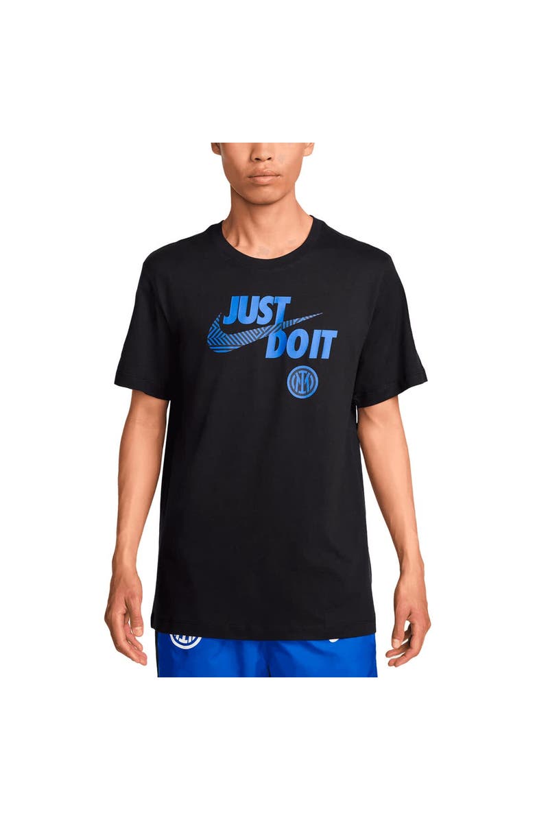 Nike Men's Nike  Black Inter Milan Just Do It T-Shirt, Main, color, 