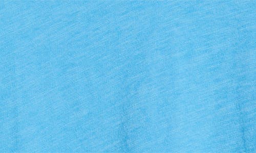 Eileen Fisher Easy V-neck Organic Cotton T-shirt In Azure