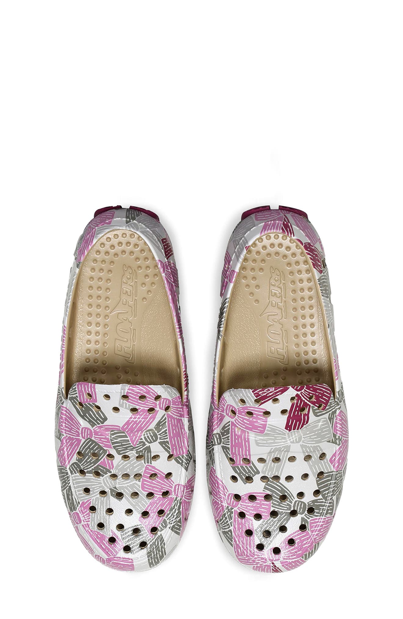 Kids' Prodigy Driver Slip-On, Alternate, color, PINK MULTI BOWTIES