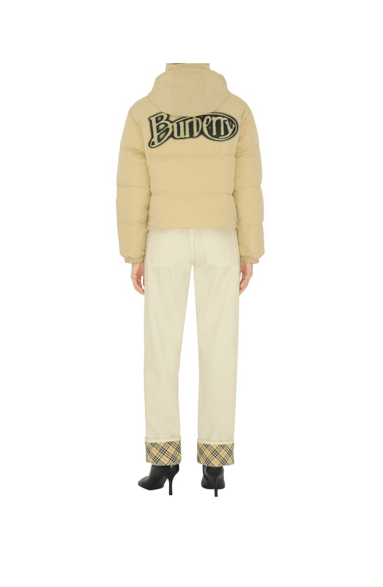 Burberry Reversible Check Puffer Jacket, Alternate, color, 