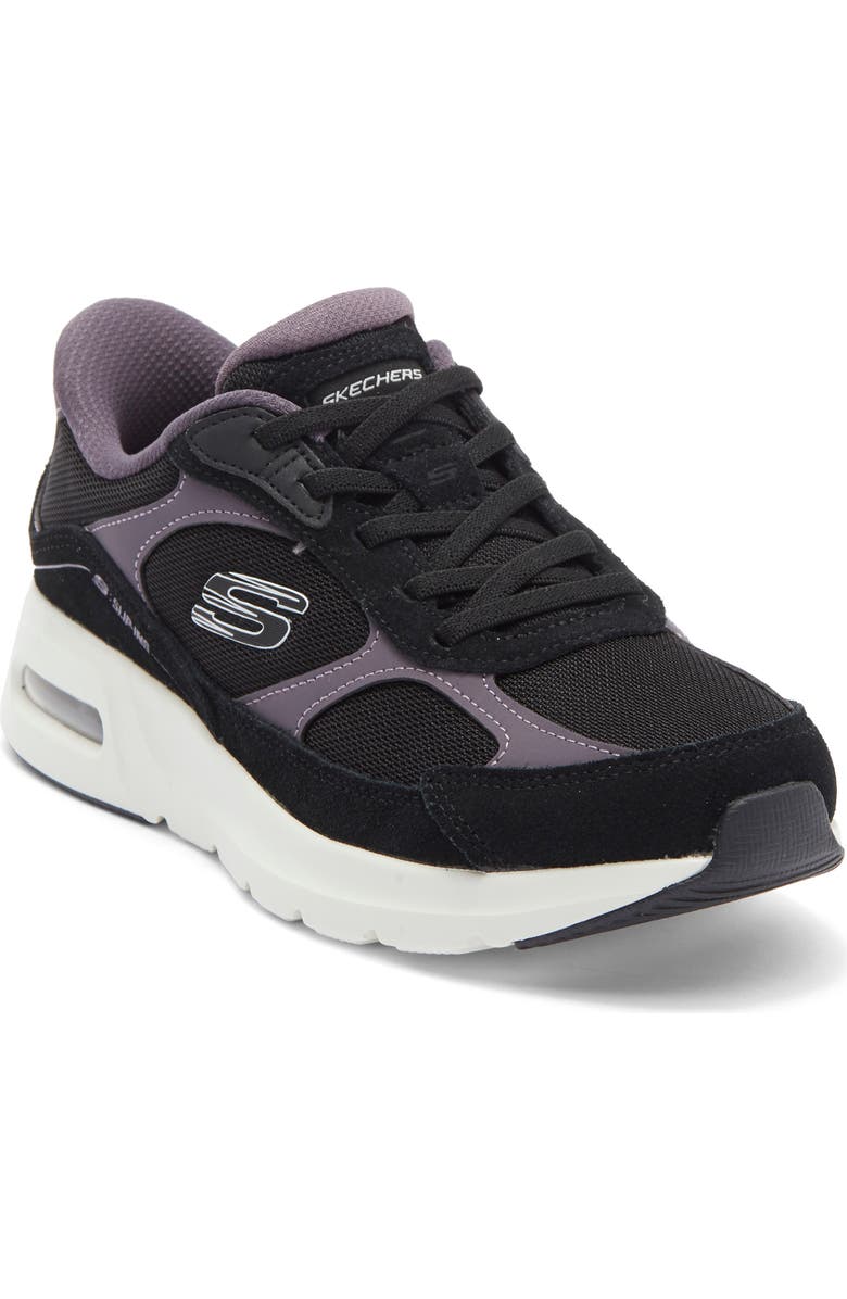 SKECHERS Slip-Ins<sup>®</sup> Skech-Air Slip-On Sneaker, Main, color, Black