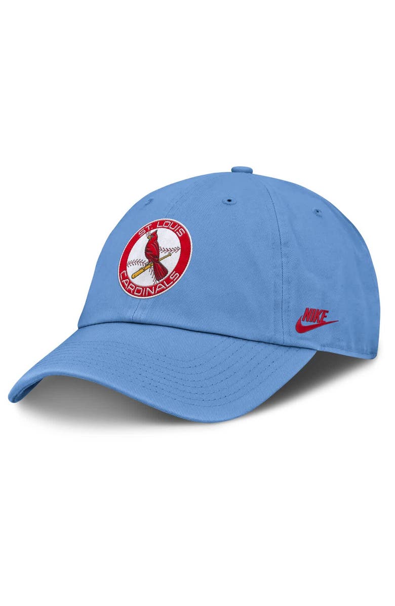 Nike Men's Nike Light Blue St. Louis Cardinals Club Adjustable Hat, Main, color, Light Blue