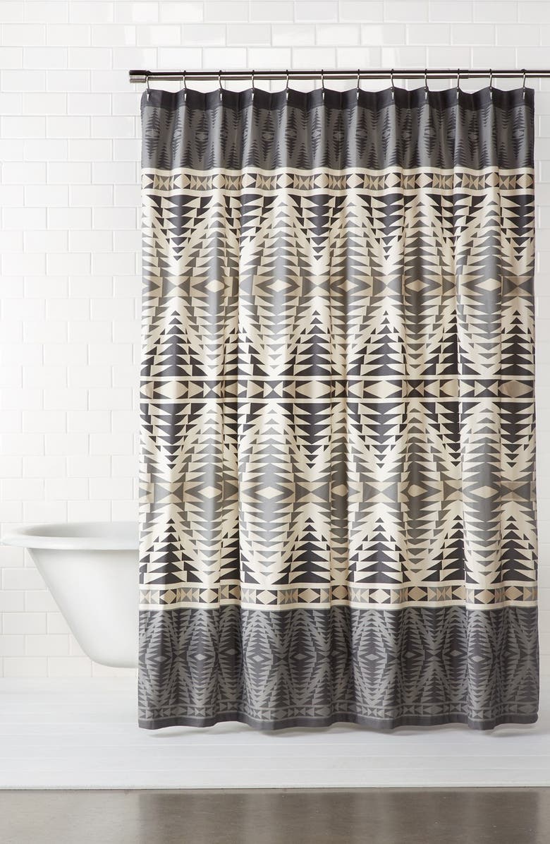 Pendleton Shower Curtain, Main, color, 