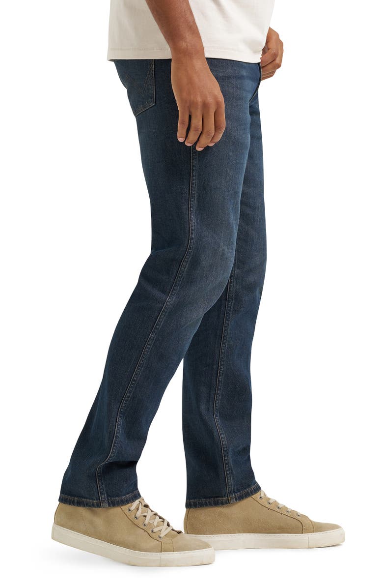 Wrangler Slim Fit Jeans, Alternate, color, Faded Black