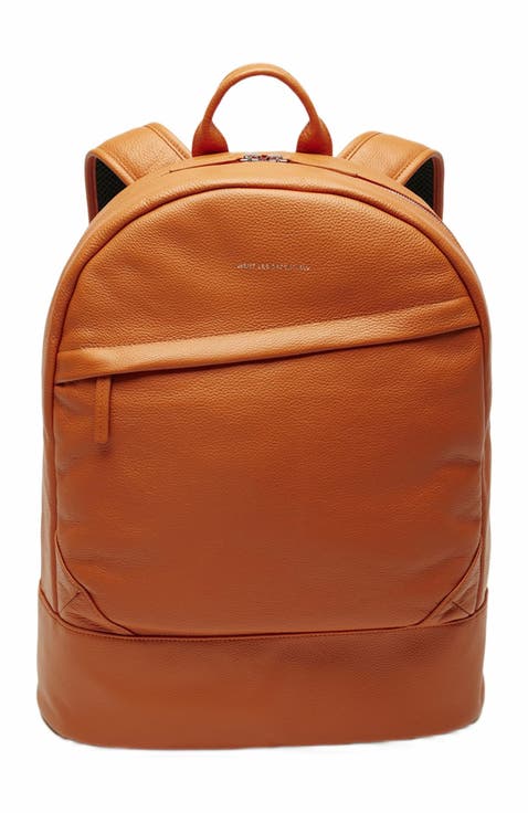 Kastrup Pebble-Grained Leather Backpack