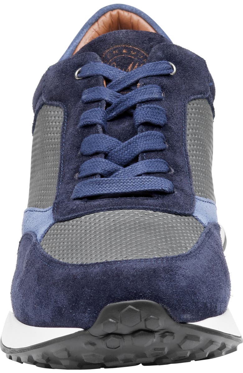 JOHNSTON & MURPHY COLLECTION Briggs Perfed Lace-Up Sneaker, Alternate, color,