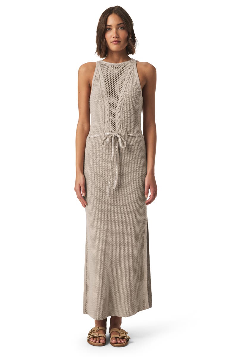 Splendid Micah Maxi Sweater Dress, Alternate, color, Fawn