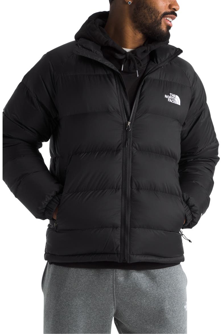 Hydrenalite Water Repellent 600 Fill Power Down Jacket, Main, color, TNF BLACK