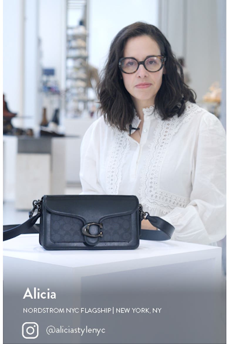 Signature Tabby Coated Canvas & Leather Shoulder Bag video