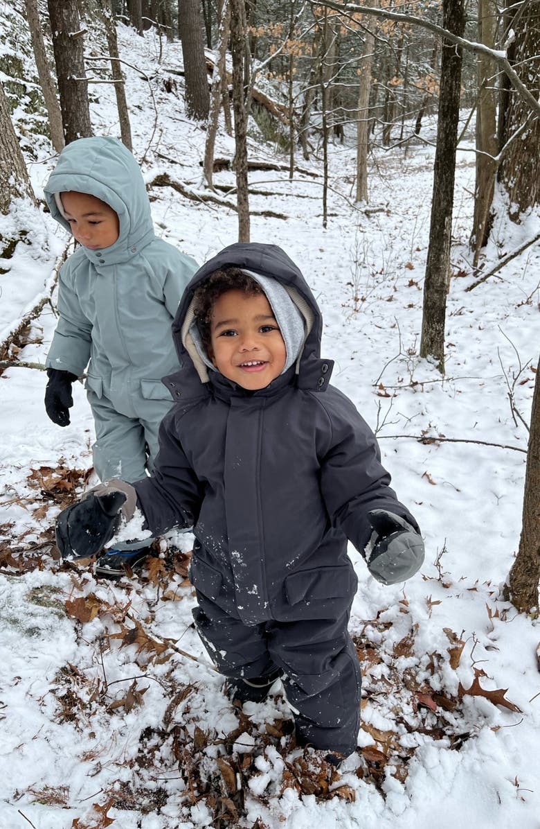 7 A.M. Enfant Grand Benji Snowsuit, Alternate, color, Smokey Grey