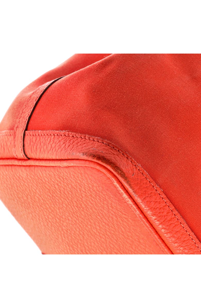 Pre-Owned Hermes Garden Party Tote Toile and Leather 36, Alternate, color, Orange Poppy