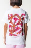Colourful Rebel Flower Square Boxy Tee