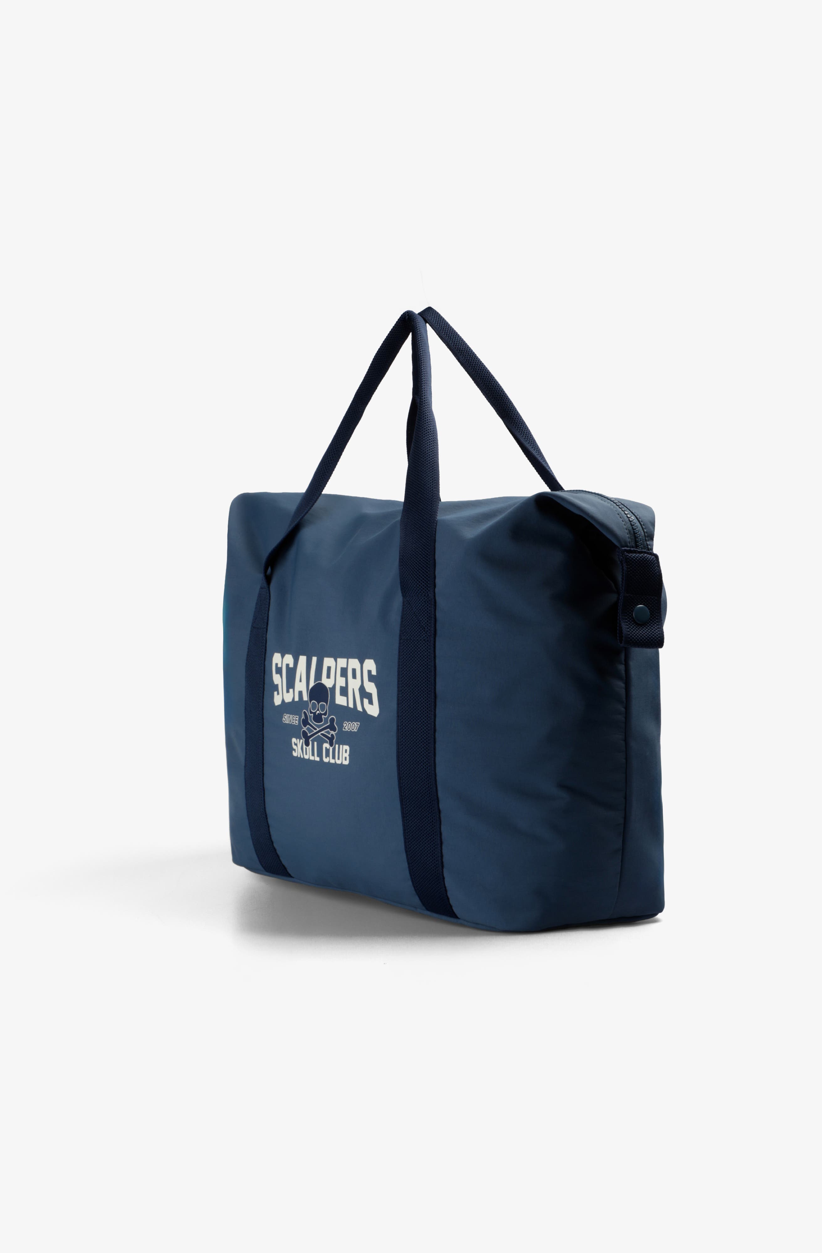 Skull Club Duffle Bag Kids, Alternate, color, Navy