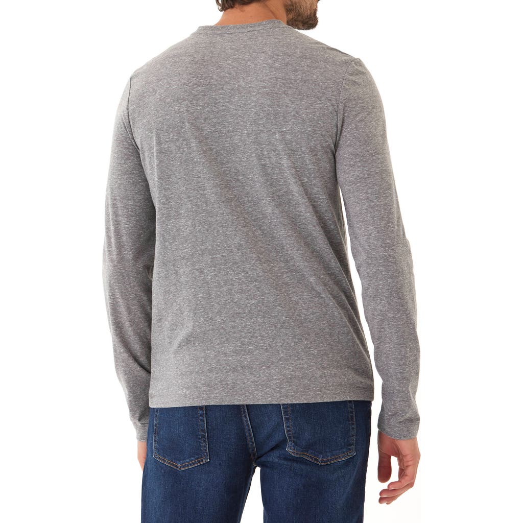 Threads 4 Thought Austin Triblend Henley In Heather Grey