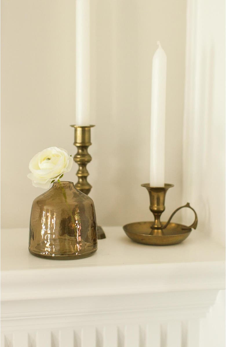 Creative Women Hammered Glass Bud Vases - Set of 3, Alternate, color, Grey