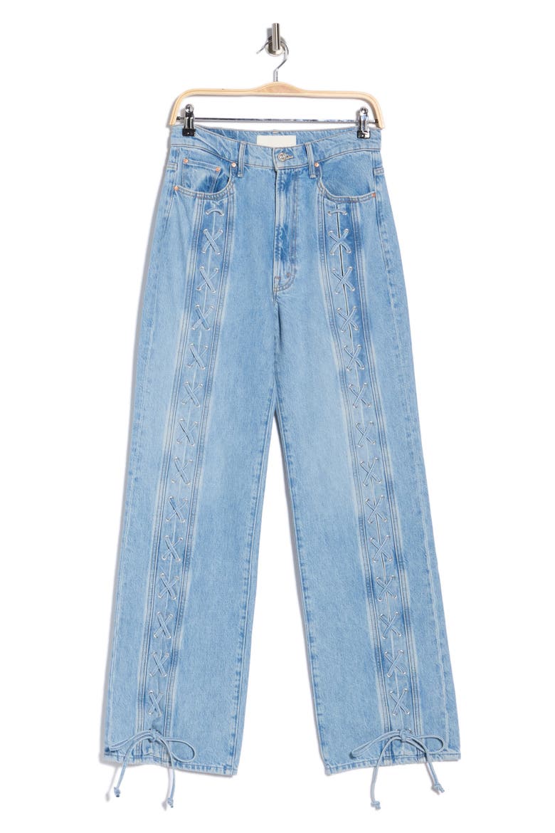 The Tied Up Maven Jeans, Alternate, color, CARE LESS