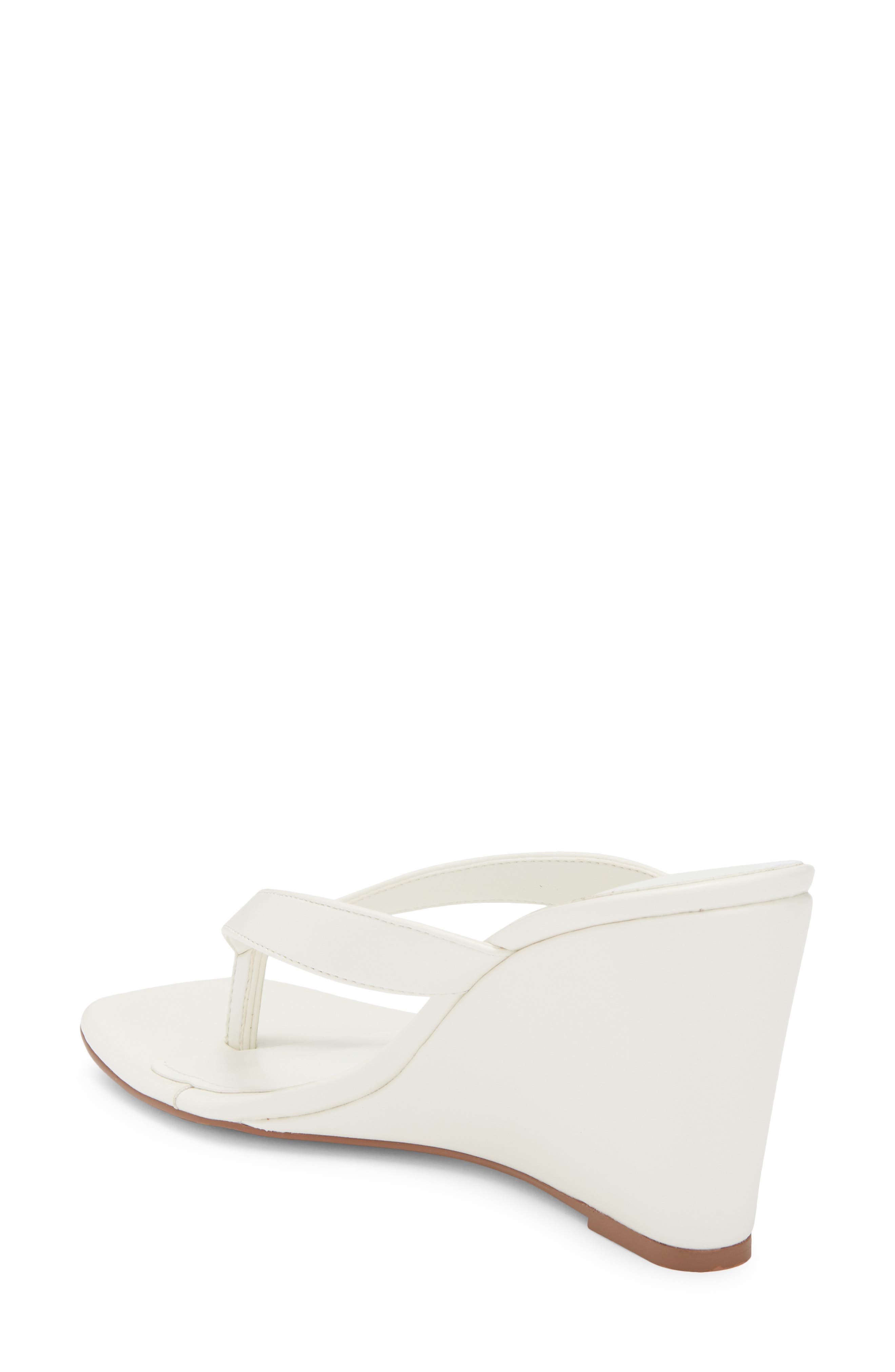 Macy Wedge Sandal, Alternate, color, IVORY CREAM