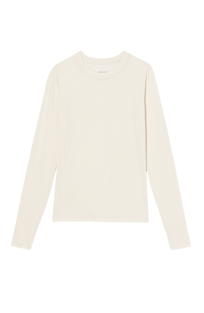 M.M.LaFleur Malley Fitted Tee, Main, color, Ivory