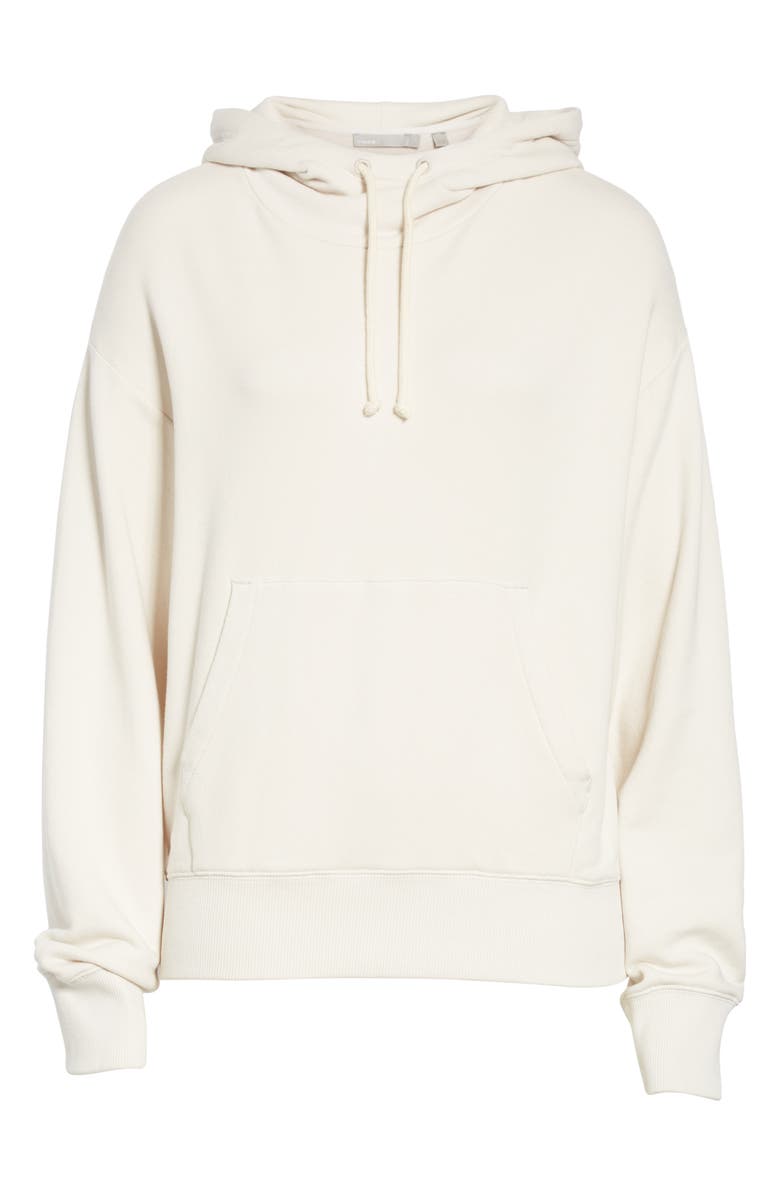 Vince Cashmere Double Layer Hoodie, Alternate, color,