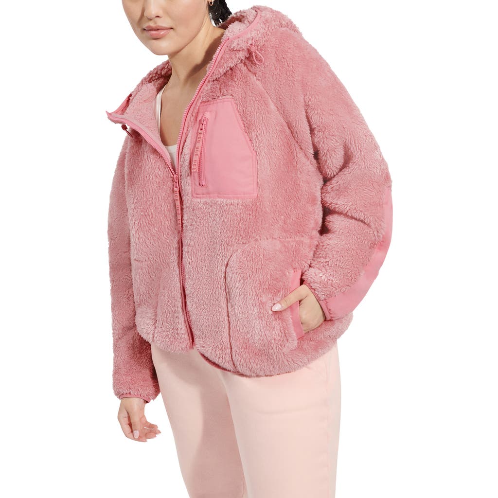 Ugg(r) Ruthie Fleece Zip Jacket In Horizon Pink/new Coral