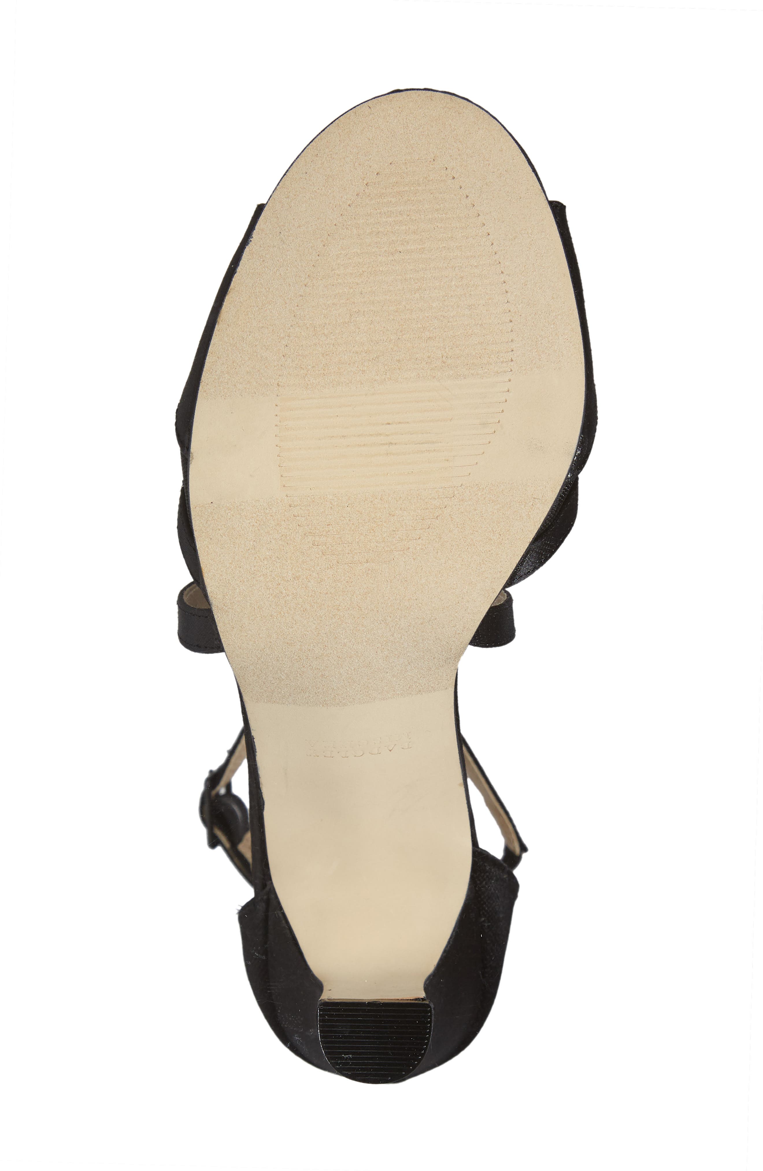 Badgley Mischka Collection Badgley Mischka Kandall Hannah Embellished Cross Strap Sandal, Alternate, color, 