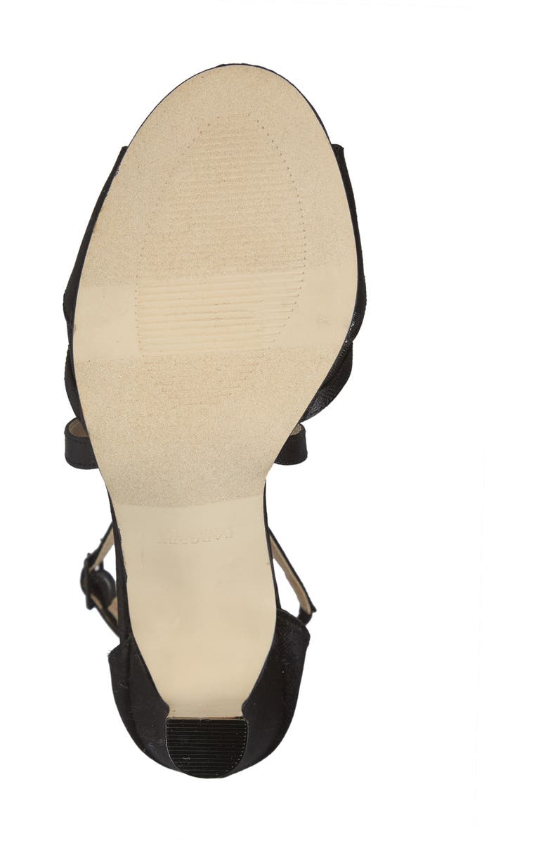 Badgley Mischka Collection Badgley Mischka Kandall Hannah Embellished Cross Strap Sandal, Alternate, color,