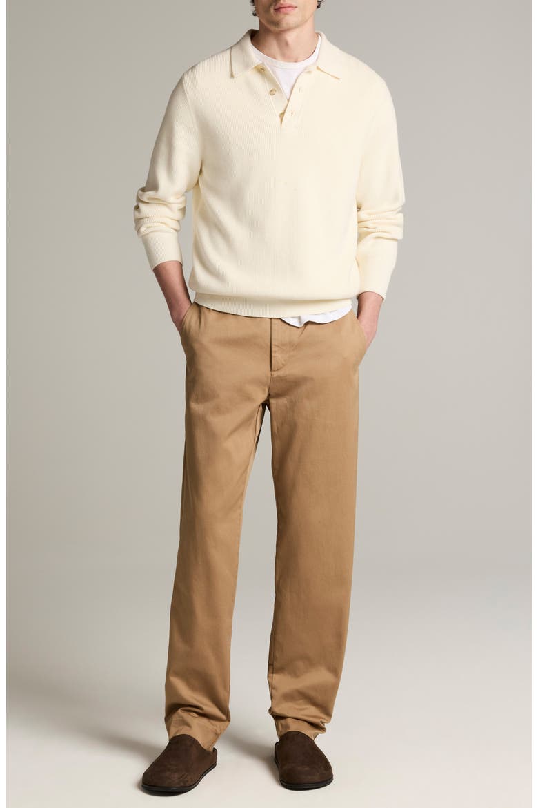 Owen Brushed Twill Chinos, Alternate, color, CARMELO