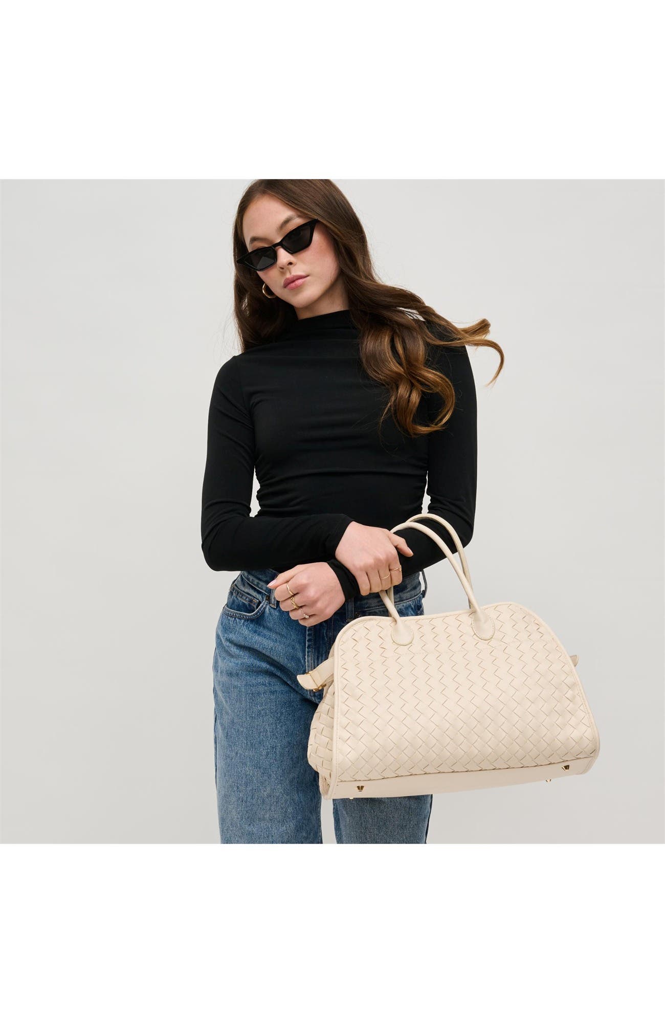 Rhonda Tote, Alternate, color, Ivory