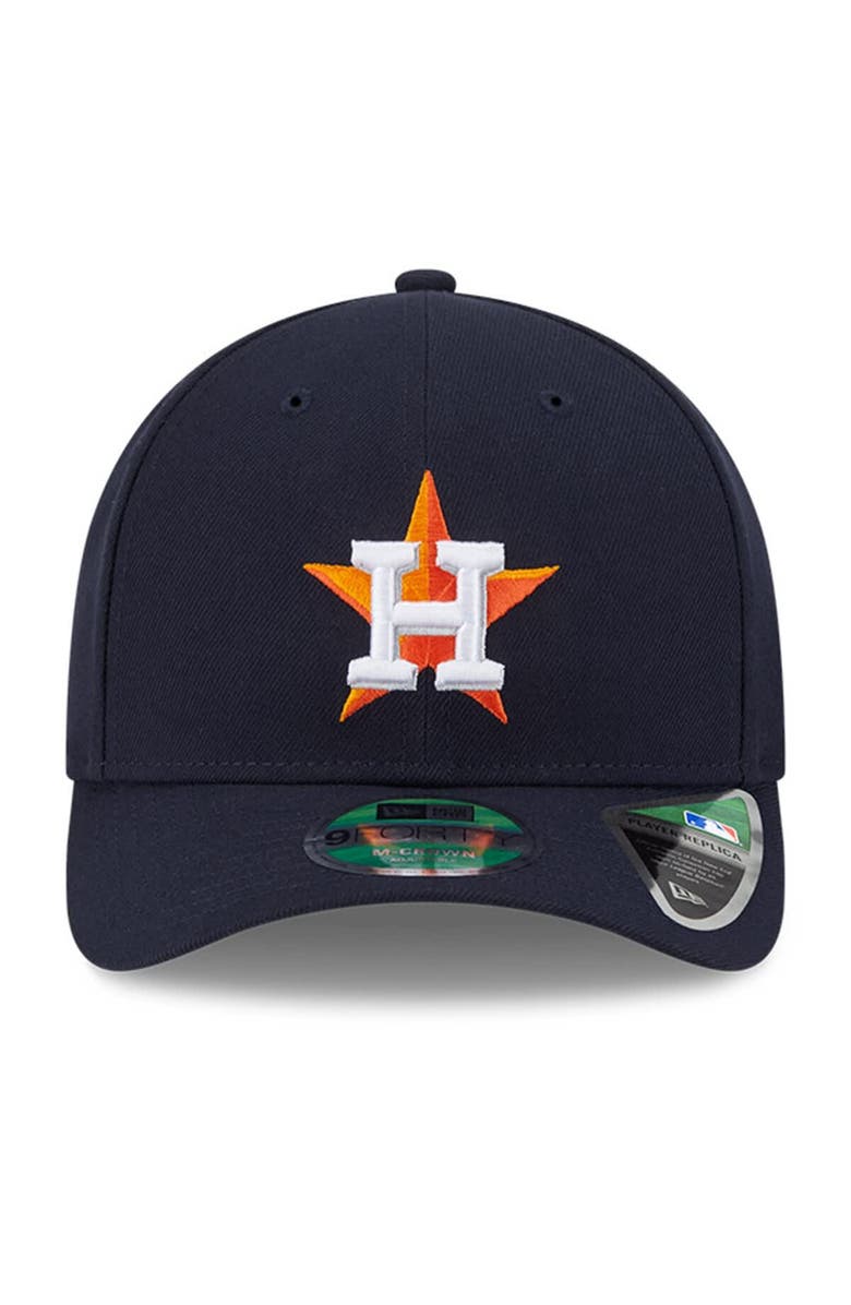 New Era Men's New Era Navy Houston Astros Player Replica 9FORTY Adjustable Hat, Alternate, color, Navy