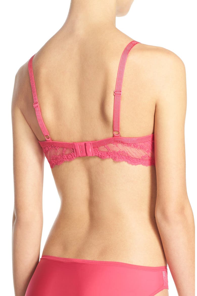 Chantelle Intimates 'Idole' Underwire Bra, Alternate, color, RASPBERRY