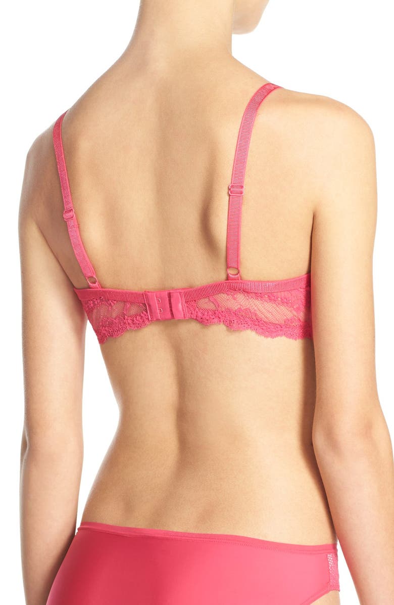 Chantelle Lingerie Chantelle Intimates 'Idole' Underwire Bra, Alternate, color, Raspberry