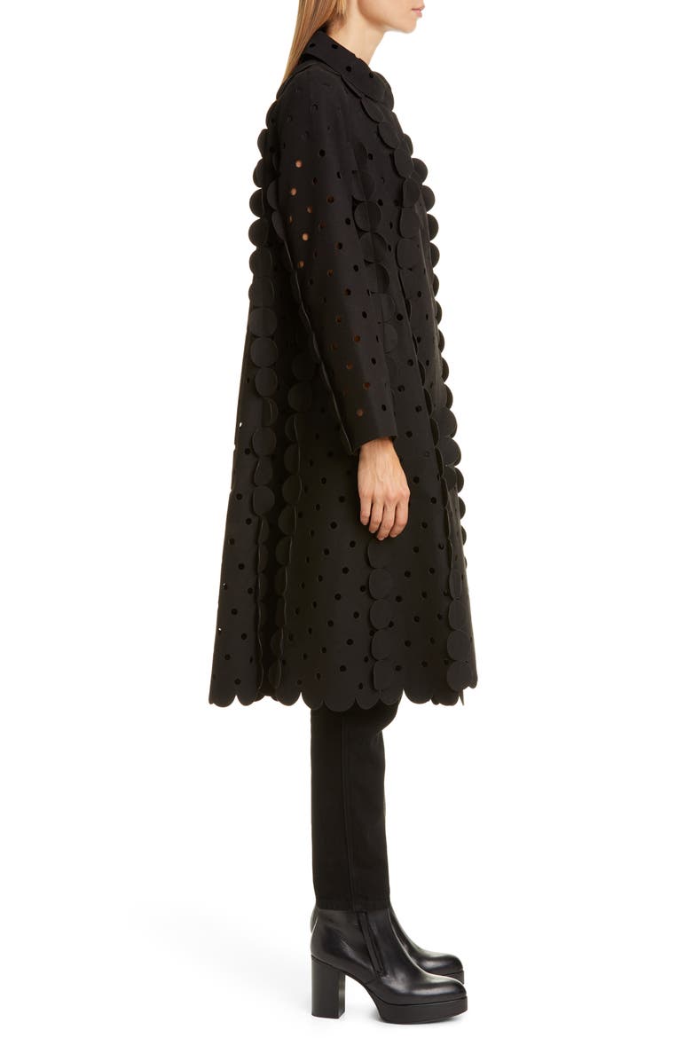 Laser Cut Coat, Alternate, color, BLACK