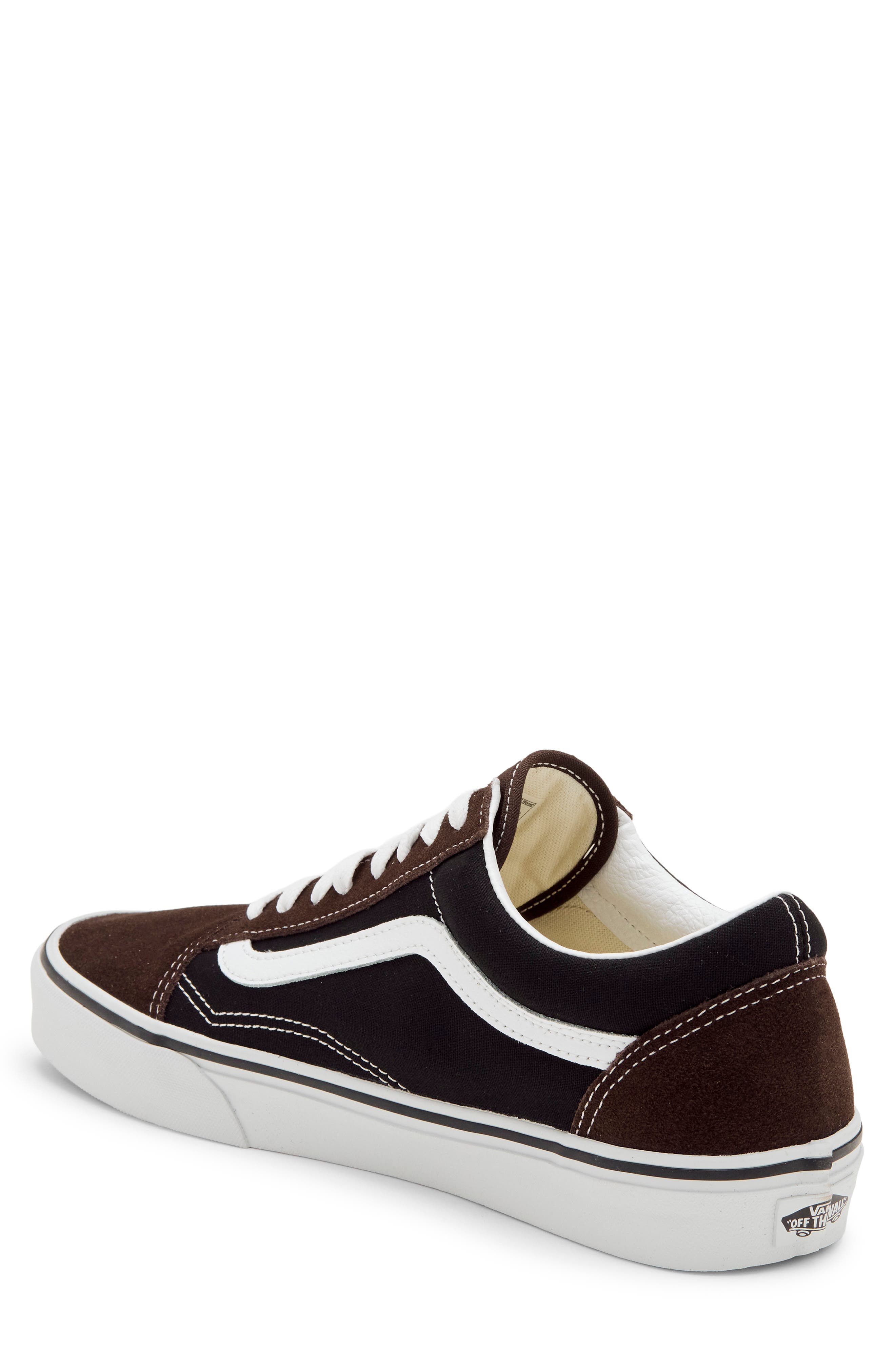Old Skool Two-Tone Sneaker, Alternate, color, BLACK/ BROWN