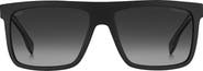 BOSS 59mm Polarized Rectangular Sunglasses