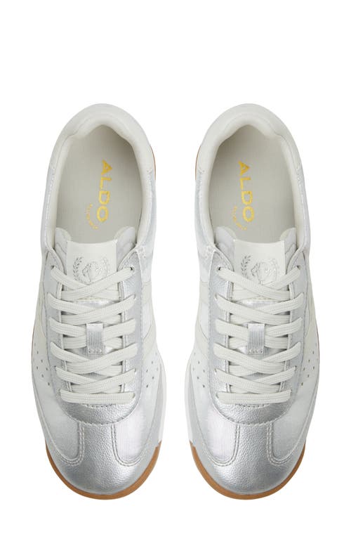 Aldo Stepcount Sneaker In Silver