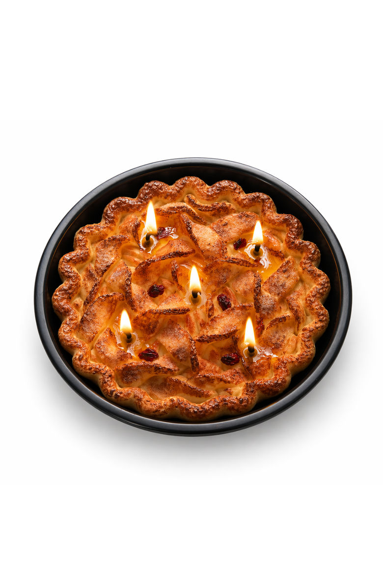 Southlake gifts Apple Pie Candle, Main, color, Brown