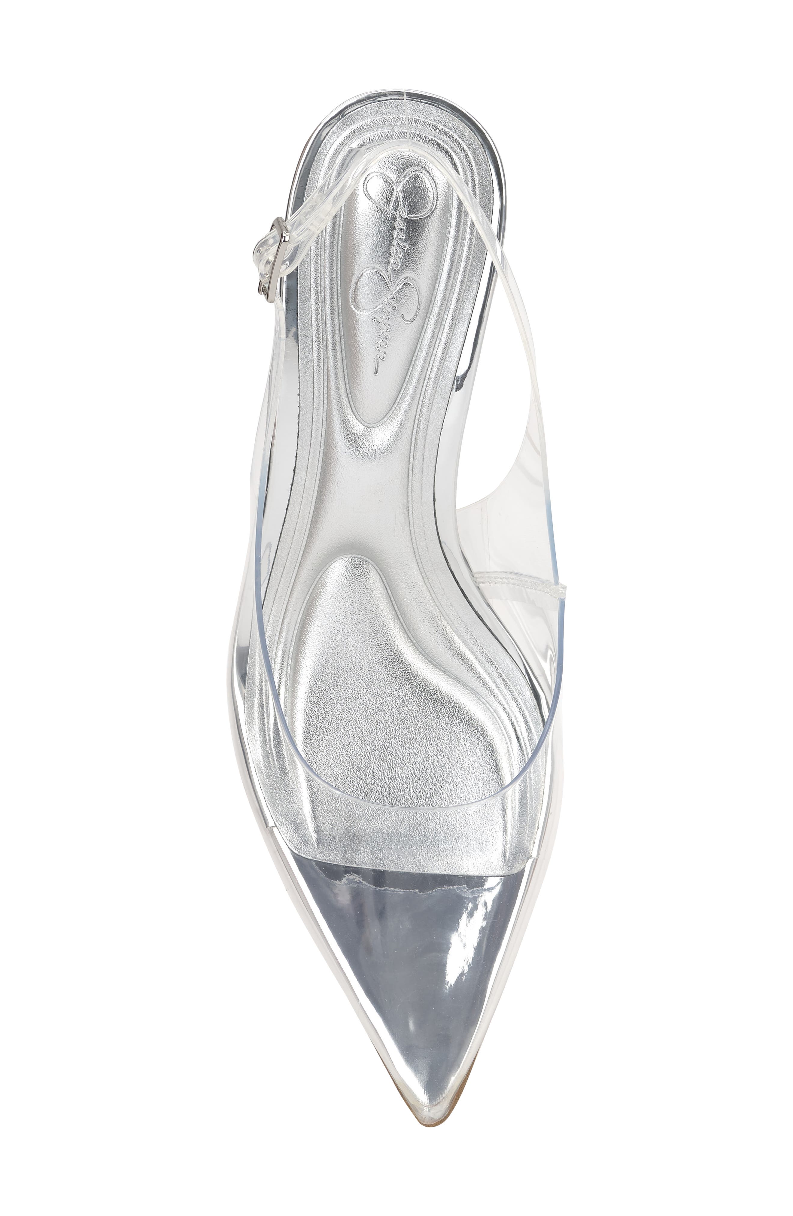 Jessica Simpson Syrina Slingback Pointed Toe Pump, Alternate, color, 