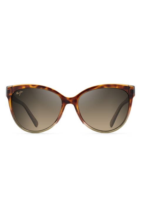 Maui Jim サングラス キャットアイ Honi Polarized Sunglasses - Sweet Sophistication | Shop Maui
