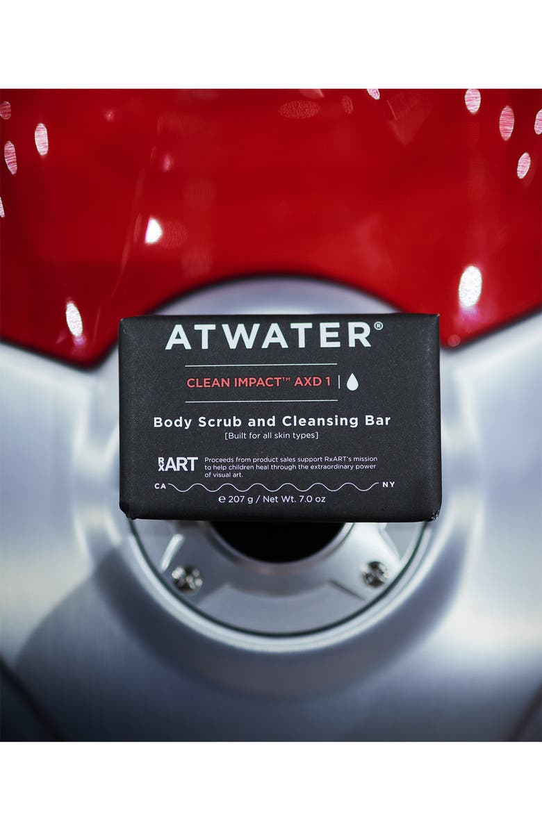 ATWATER Clean Impact AXD1 Body Scrub & Cleansing Bar, Alternate, color, 